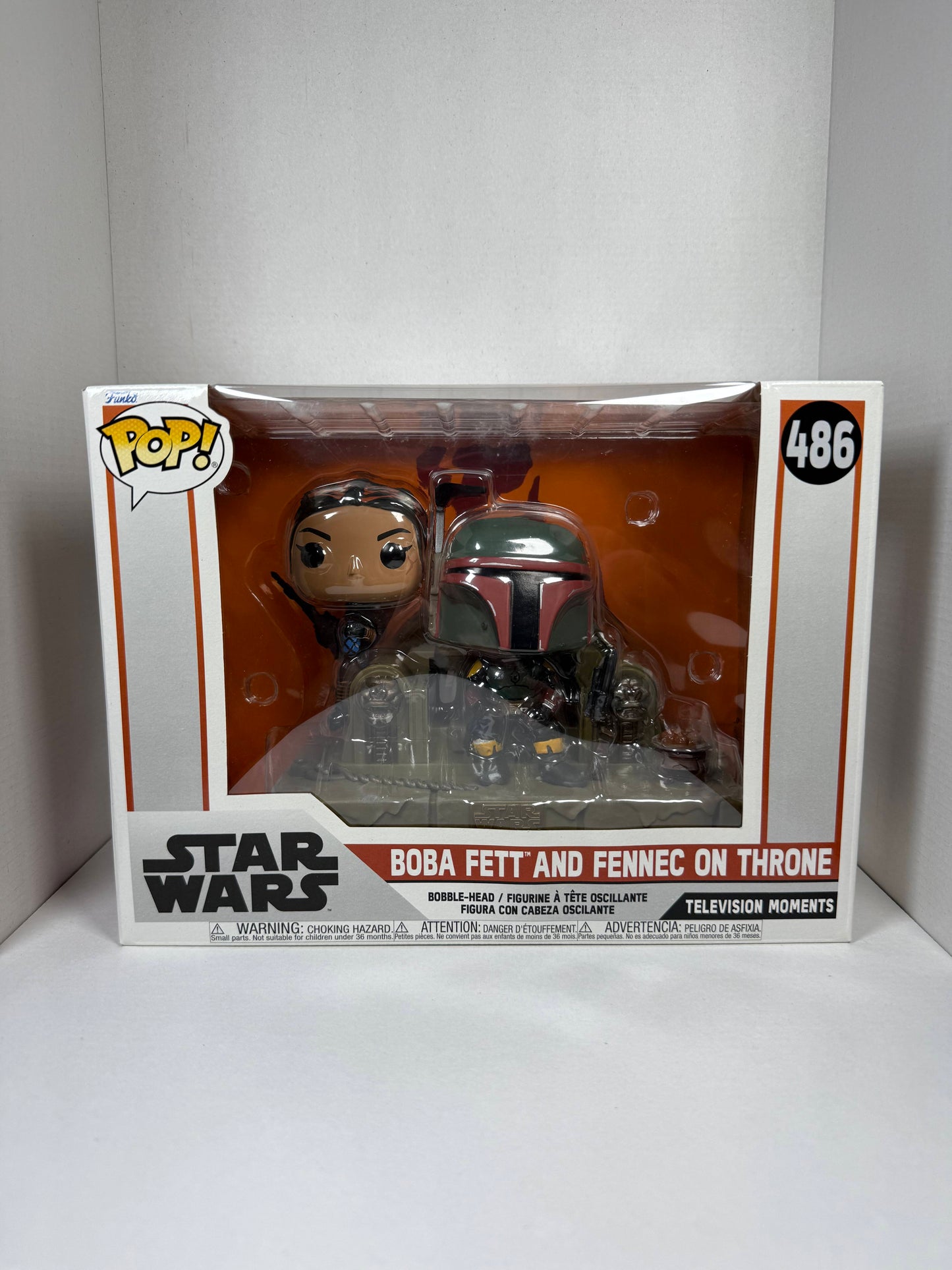 BOBA FETT AND FENNEC ON THRONE #486