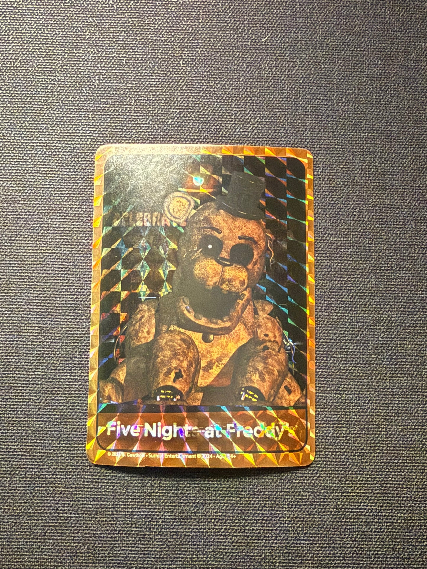 Five Nights At Freddy's Golden Freddy