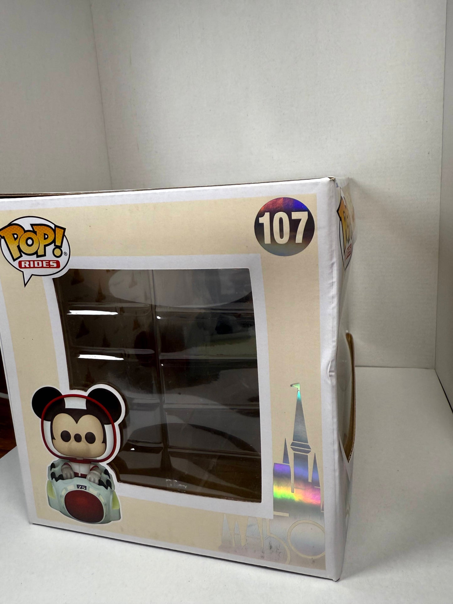 MICKY MOUSE AT THE SPACE MOUNTAIN ATTRACTION #107 (Damaged Box)