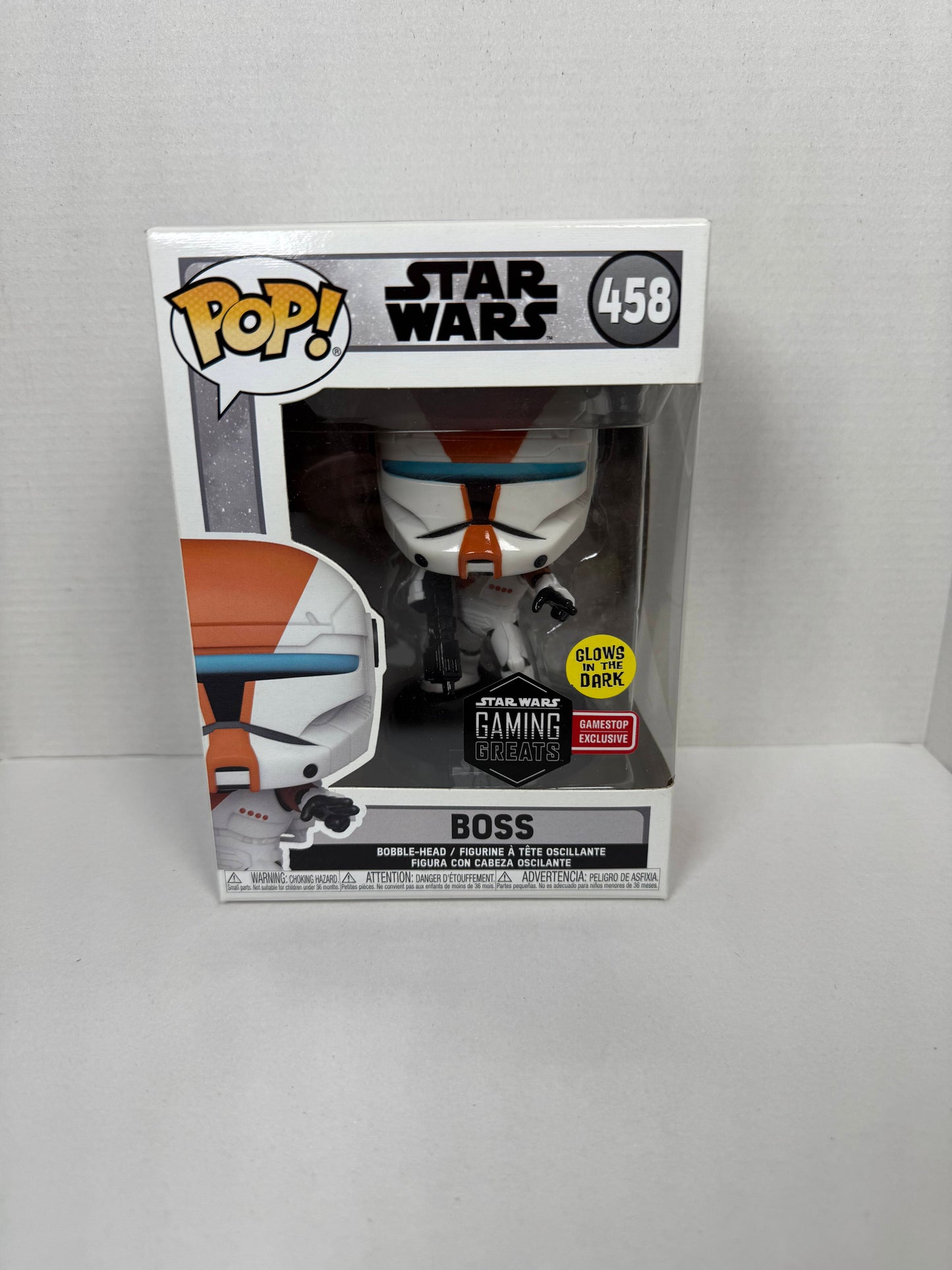 BOSS #458 (Star Wars Gaming Greats & Gamestop Exclusive & Glows in the Dark)